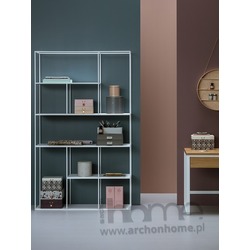 Regał A-SYMETRIC biały