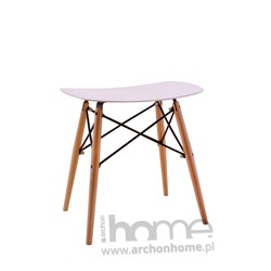 MODESTO stołek BORD biały