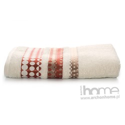 Ręcznik SILVER kremowy 70x140