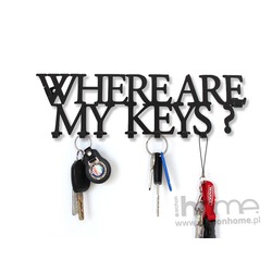 Wieszak na klucze - WHERE ARE MY KEYS
