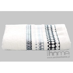 Ręcznik SILVER biały 70x140