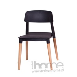 MODESTO Krzesło ECCO czarne