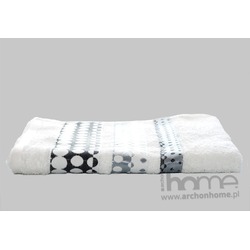Ręcznik SILVER biały 50x90