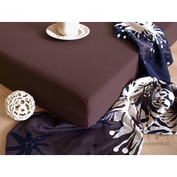 Prześcieradło Jersey czekolada 220