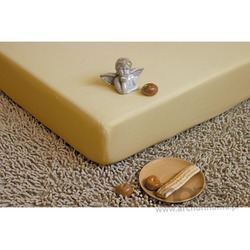 Prześcieradło Jersey krem 140